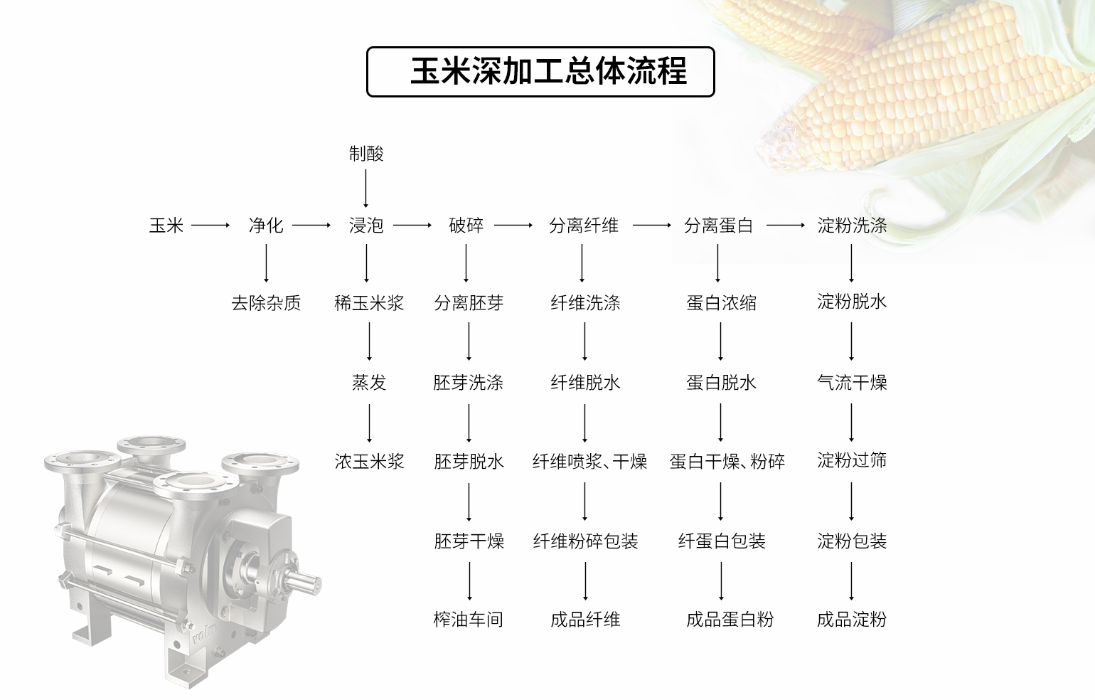 玉米深加工能耗高？蛋白易變性？答案藏在“真空”里！